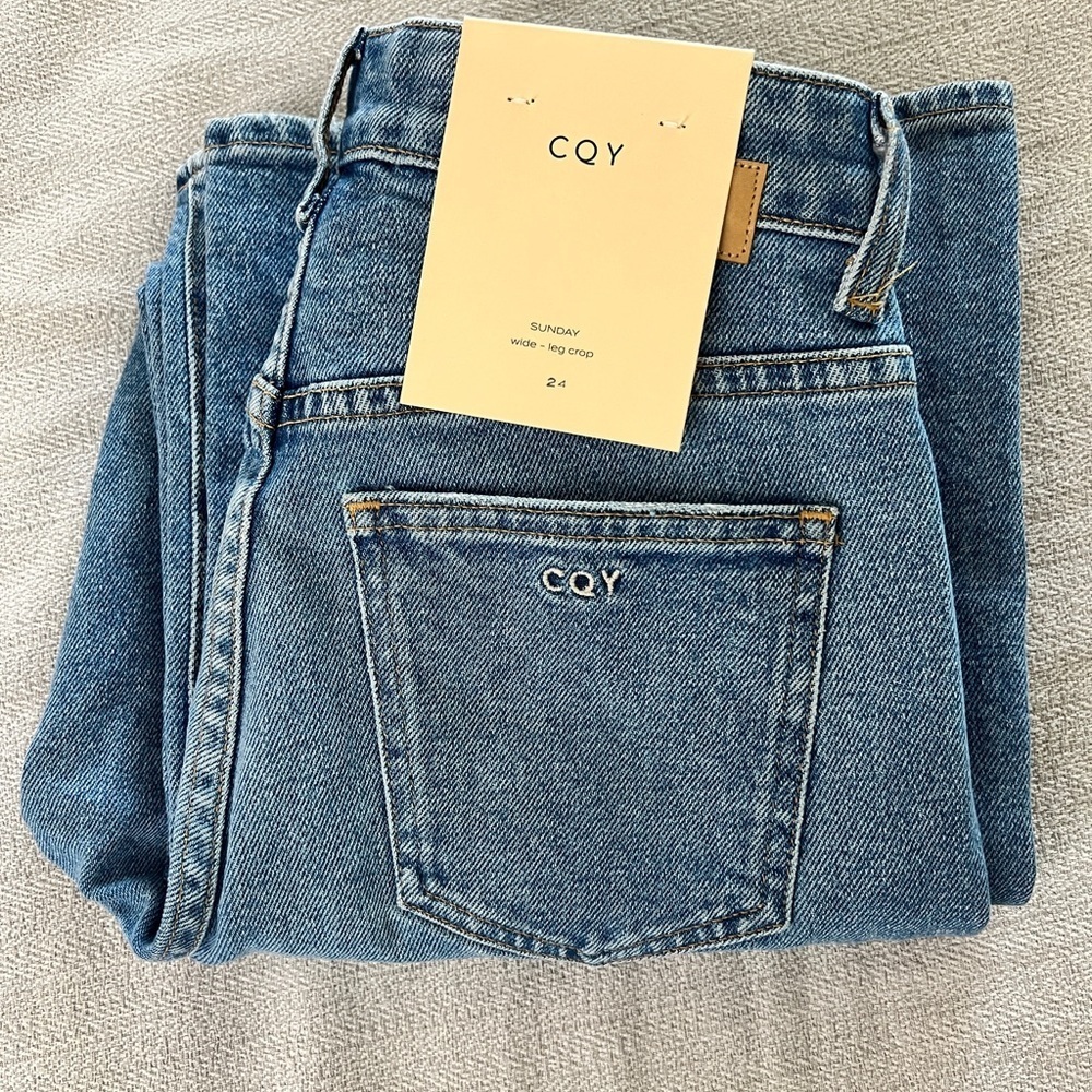 CQY- Sunday Wide Leg Crop -Dream- 24 - Picture 3 of 15
